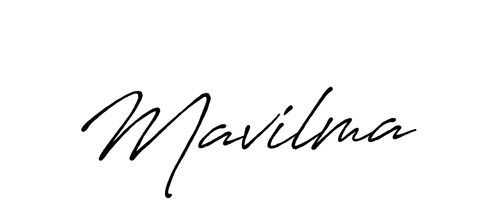 Similarly Antro_Vectra_Bolder is the best handwritten signature design. Signature creator online .You can use it as an online autograph creator for name Mavilma. Mavilma signature style 7 images and pictures png
