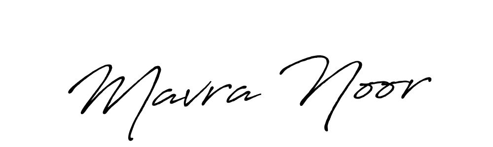 Make a short Mavra Noor signature style. Manage your documents anywhere anytime using Antro_Vectra_Bolder. Create and add eSignatures, submit forms, share and send files easily. Mavra Noor signature style 7 images and pictures png