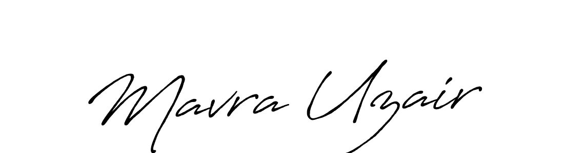 You should practise on your own different ways (Antro_Vectra_Bolder) to write your name (Mavra Uzair) in signature. don't let someone else do it for you. Mavra Uzair signature style 7 images and pictures png