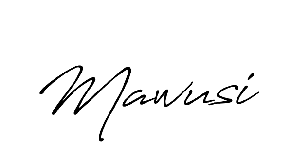 How to make Mawusi name signature. Use Antro_Vectra_Bolder style for creating short signs online. This is the latest handwritten sign. Mawusi signature style 7 images and pictures png