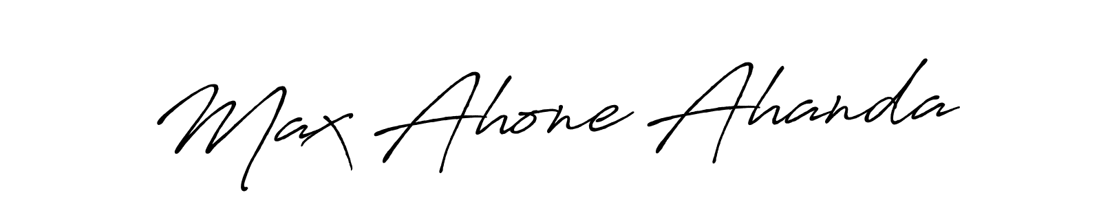 Make a beautiful signature design for name Max Ahone Ahanda. Use this online signature maker to create a handwritten signature for free. Max Ahone Ahanda signature style 7 images and pictures png