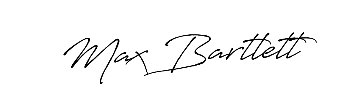 Create a beautiful signature design for name Max Bartlett. With this signature (Antro_Vectra_Bolder) fonts, you can make a handwritten signature for free. Max Bartlett signature style 7 images and pictures png