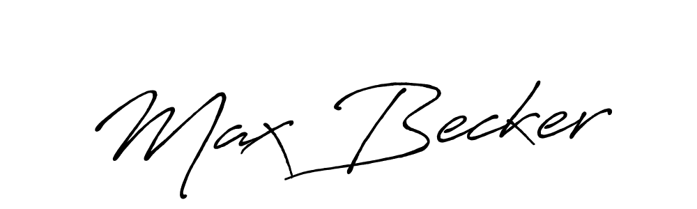 The best way (Antro_Vectra_Bolder) to make a short signature is to pick only two or three words in your name. The name Max Becker include a total of six letters. For converting this name. Max Becker signature style 7 images and pictures png