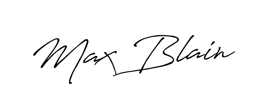 Make a beautiful signature design for name Max Blain. With this signature (Antro_Vectra_Bolder) style, you can create a handwritten signature for free. Max Blain signature style 7 images and pictures png