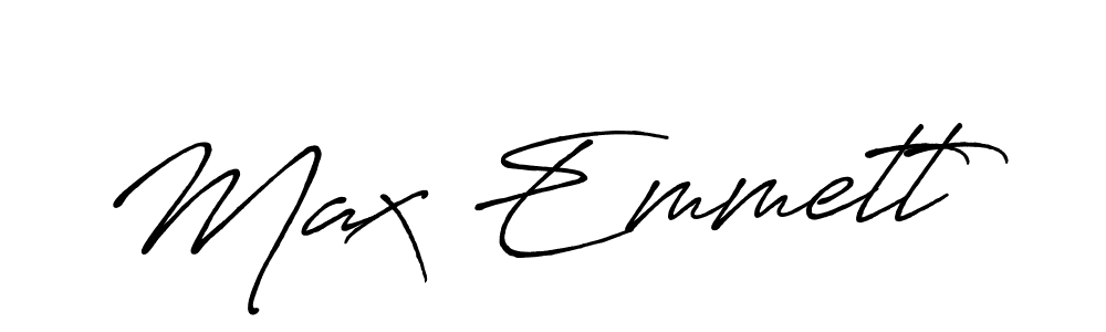 How to make Max Emmett signature? Antro_Vectra_Bolder is a professional autograph style. Create handwritten signature for Max Emmett name. Max Emmett signature style 7 images and pictures png