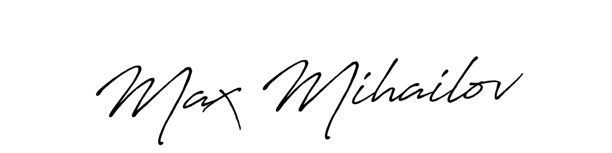 Similarly Antro_Vectra_Bolder is the best handwritten signature design. Signature creator online .You can use it as an online autograph creator for name Max Mihailov. Max Mihailov signature style 7 images and pictures png