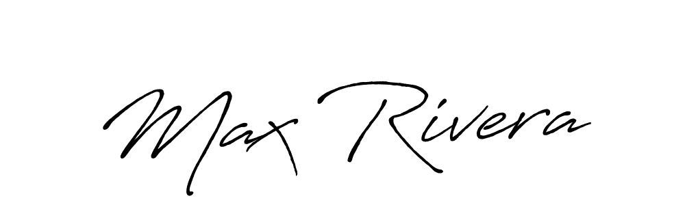 Also You can easily find your signature by using the search form. We will create Max Rivera name handwritten signature images for you free of cost using Antro_Vectra_Bolder sign style. Max Rivera signature style 7 images and pictures png