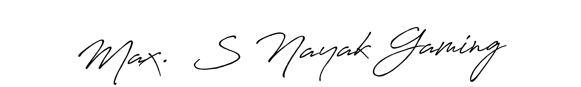 You can use this online signature creator to create a handwritten signature for the name Max.  S Nayak Gaming. This is the best online autograph maker. Max.  S Nayak Gaming signature style 7 images and pictures png