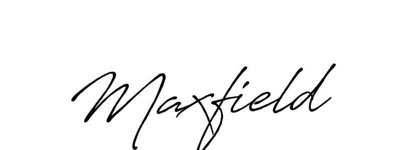 Create a beautiful signature design for name Maxfield. With this signature (Antro_Vectra_Bolder) fonts, you can make a handwritten signature for free. Maxfield signature style 7 images and pictures png