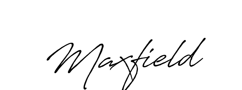 Create a beautiful signature design for name Maxfield. With this signature (Antro_Vectra_Bolder) fonts, you can make a handwritten signature for free. Maxfield signature style 7 images and pictures png