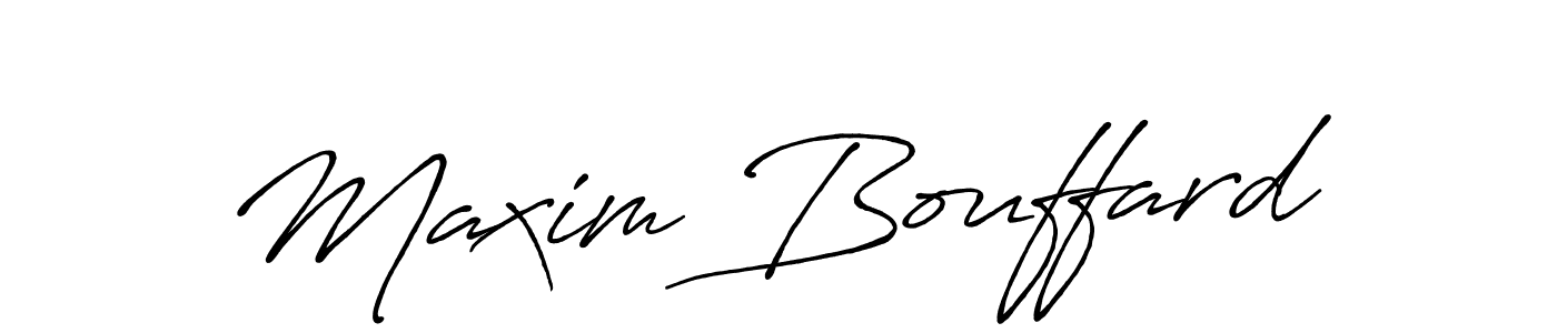 You should practise on your own different ways (Antro_Vectra_Bolder) to write your name (Maxim Bouffard) in signature. don't let someone else do it for you. Maxim Bouffard signature style 7 images and pictures png