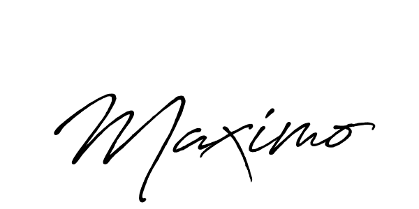 It looks lik you need a new signature style for name Maximo. Design unique handwritten (Antro_Vectra_Bolder) signature with our free signature maker in just a few clicks. Maximo signature style 7 images and pictures png