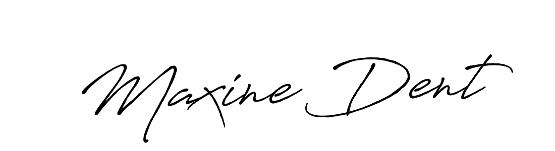 Make a beautiful signature design for name Maxine Dent. Use this online signature maker to create a handwritten signature for free. Maxine Dent signature style 7 images and pictures png