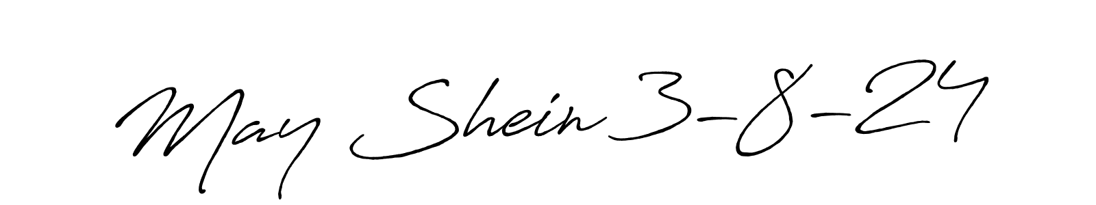 if you are searching for the best signature style for your name May Shein 3-8-24. so please give up your signature search. here we have designed multiple signature styles  using Antro_Vectra_Bolder. May Shein 3-8-24 signature style 7 images and pictures png