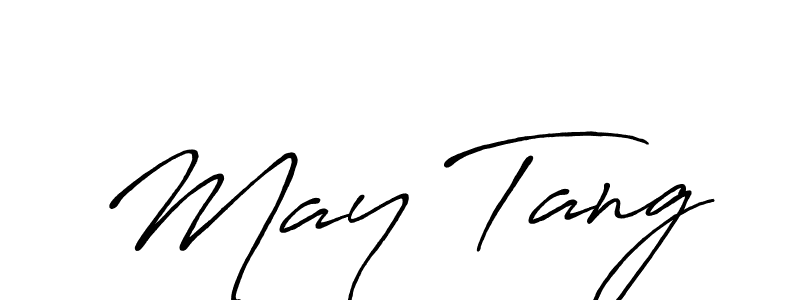 Best and Professional Signature Style for May Tang. Antro_Vectra_Bolder Best Signature Style Collection. May Tang signature style 7 images and pictures png