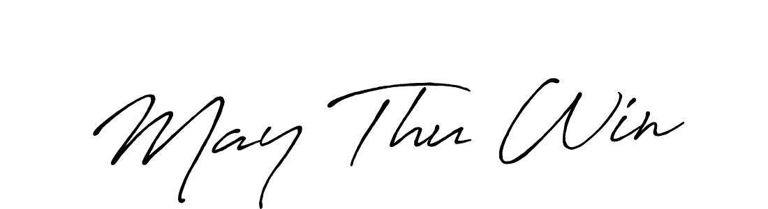 Make a beautiful signature design for name May Thu Win. Use this online signature maker to create a handwritten signature for free. May Thu Win signature style 7 images and pictures png