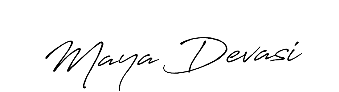 Similarly Antro_Vectra_Bolder is the best handwritten signature design. Signature creator online .You can use it as an online autograph creator for name Maya Devasi. Maya Devasi signature style 7 images and pictures png