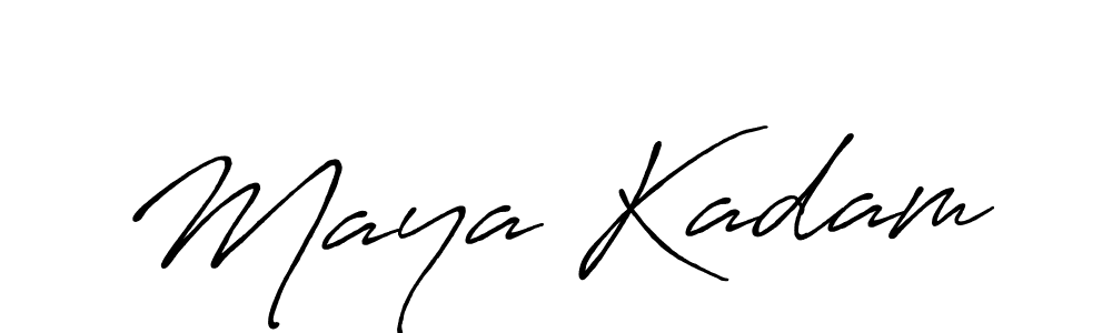 Antro_Vectra_Bolder is a professional signature style that is perfect for those who want to add a touch of class to their signature. It is also a great choice for those who want to make their signature more unique. Get Maya Kadam name to fancy signature for free. Maya Kadam signature style 7 images and pictures png