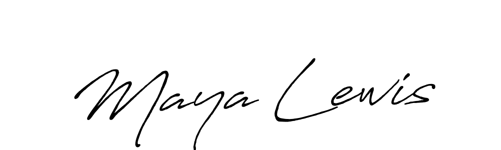 How to Draw Maya Lewis signature style? Antro_Vectra_Bolder is a latest design signature styles for name Maya Lewis. Maya Lewis signature style 7 images and pictures png