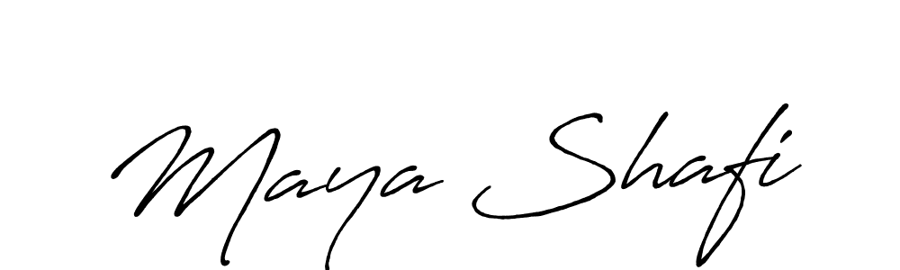 How to make Maya Shafi signature? Antro_Vectra_Bolder is a professional autograph style. Create handwritten signature for Maya Shafi name. Maya Shafi signature style 7 images and pictures png