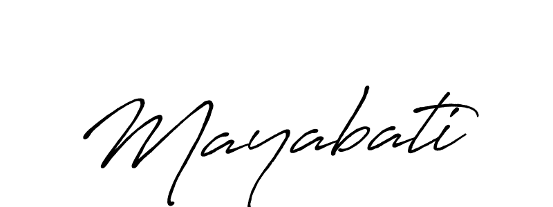 Once you've used our free online signature maker to create your best signature Antro_Vectra_Bolder style, it's time to enjoy all of the benefits that Mayabati name signing documents. Mayabati signature style 7 images and pictures png