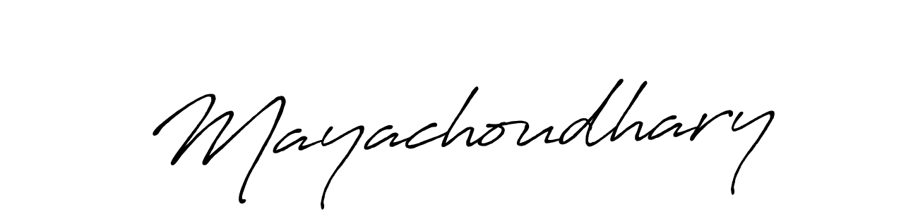 Also You can easily find your signature by using the search form. We will create Mayachoudhary name handwritten signature images for you free of cost using Antro_Vectra_Bolder sign style. Mayachoudhary signature style 7 images and pictures png