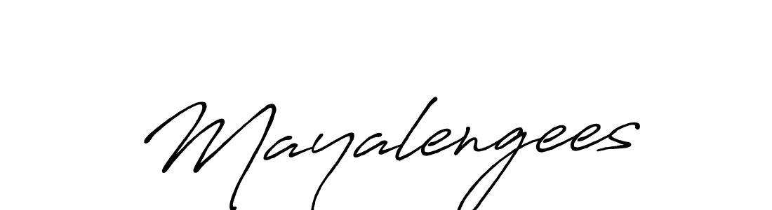 You should practise on your own different ways (Antro_Vectra_Bolder) to write your name (Mayalengees) in signature. don't let someone else do it for you. Mayalengees signature style 7 images and pictures png
