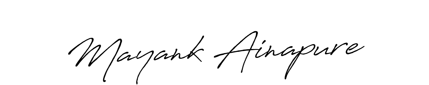 Once you've used our free online signature maker to create your best signature Antro_Vectra_Bolder style, it's time to enjoy all of the benefits that Mayank Ainapure name signing documents. Mayank Ainapure signature style 7 images and pictures png