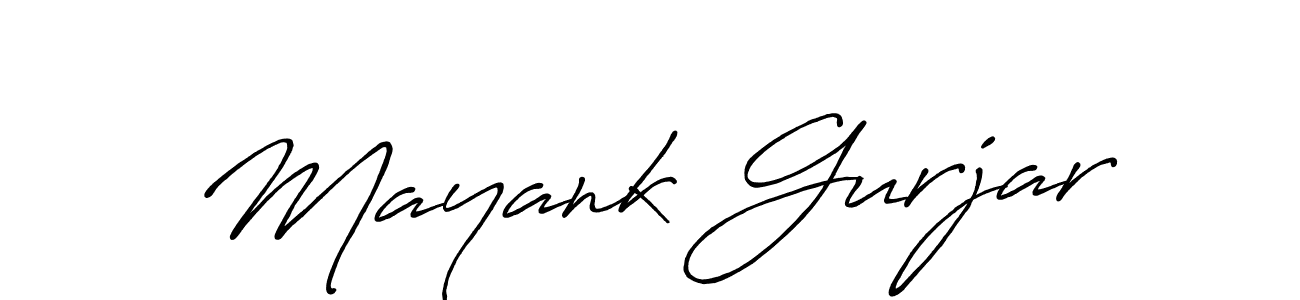 Make a short Mayank Gurjar signature style. Manage your documents anywhere anytime using Antro_Vectra_Bolder. Create and add eSignatures, submit forms, share and send files easily. Mayank Gurjar signature style 7 images and pictures png