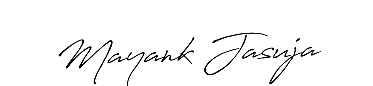 Here are the top 10 professional signature styles for the name Mayank Jasuja. These are the best autograph styles you can use for your name. Mayank Jasuja signature style 7 images and pictures png