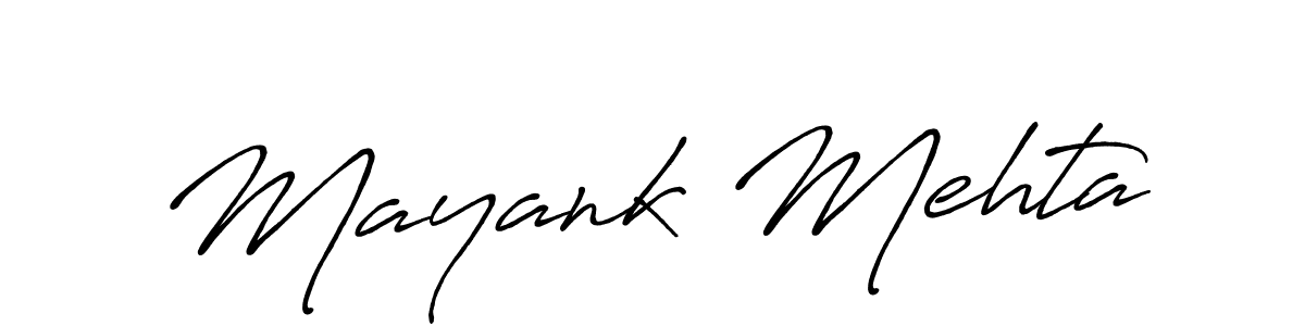 Once you've used our free online signature maker to create your best signature Antro_Vectra_Bolder style, it's time to enjoy all of the benefits that Mayank Mehta name signing documents. Mayank Mehta signature style 7 images and pictures png