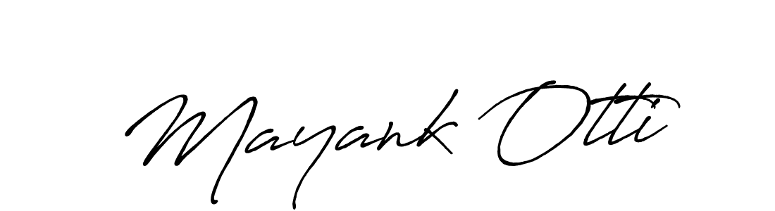 Make a short Mayank Otti signature style. Manage your documents anywhere anytime using Antro_Vectra_Bolder. Create and add eSignatures, submit forms, share and send files easily. Mayank Otti signature style 7 images and pictures png