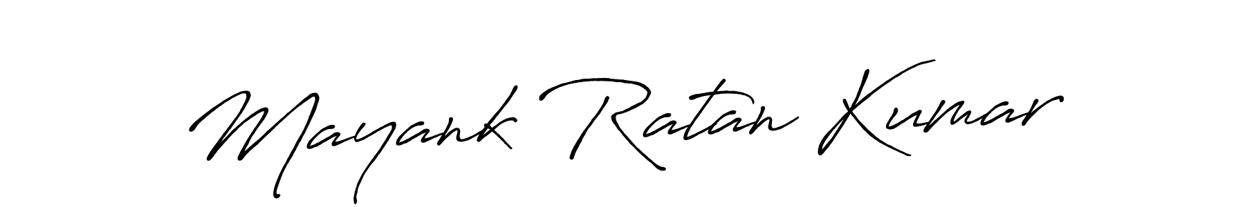 Also we have Mayank Ratan Kumar name is the best signature style. Create professional handwritten signature collection using Antro_Vectra_Bolder autograph style. Mayank Ratan Kumar signature style 7 images and pictures png