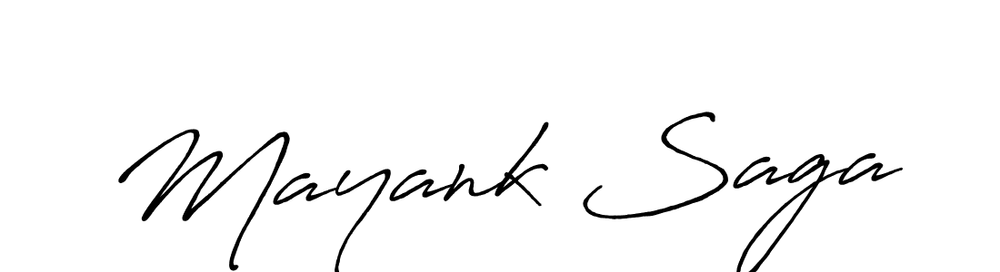 Antro_Vectra_Bolder is a professional signature style that is perfect for those who want to add a touch of class to their signature. It is also a great choice for those who want to make their signature more unique. Get Mayank Saga name to fancy signature for free. Mayank Saga signature style 7 images and pictures png