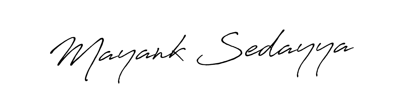 Here are the top 10 professional signature styles for the name Mayank Sedayya. These are the best autograph styles you can use for your name. Mayank Sedayya signature style 7 images and pictures png