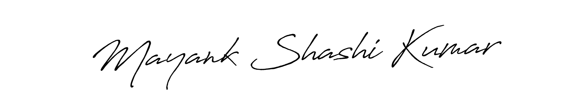 Make a beautiful signature design for name Mayank Shashi Kumar. Use this online signature maker to create a handwritten signature for free. Mayank Shashi Kumar signature style 7 images and pictures png