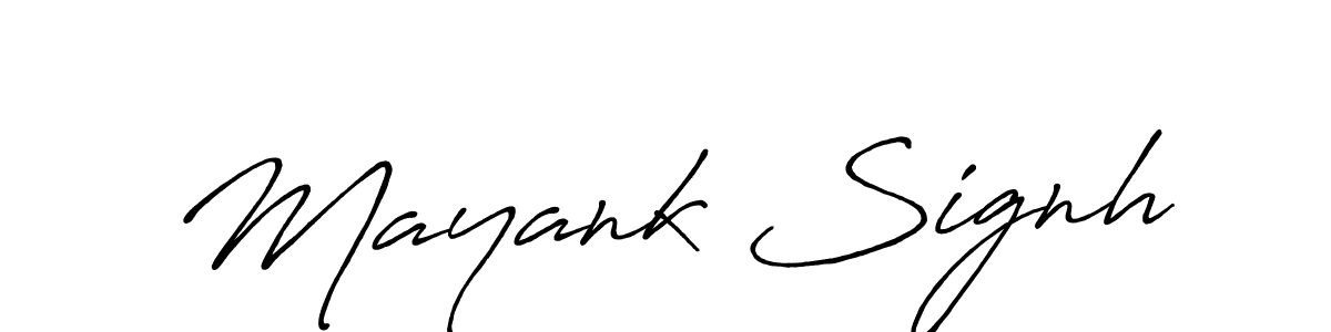 Best and Professional Signature Style for Mayank Signh. Antro_Vectra_Bolder Best Signature Style Collection. Mayank Signh signature style 7 images and pictures png