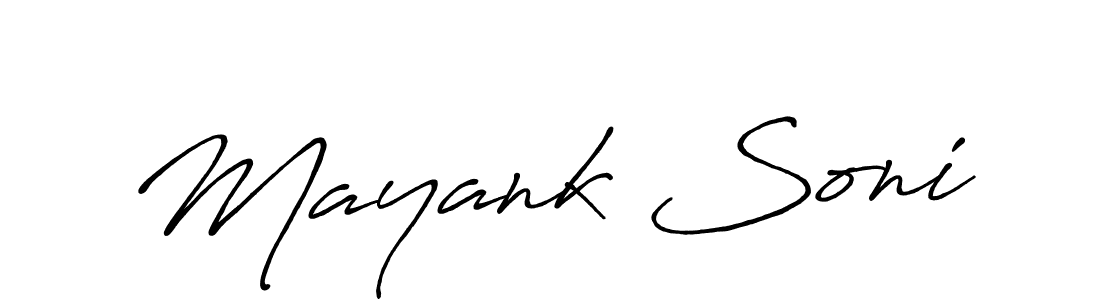 Similarly Antro_Vectra_Bolder is the best handwritten signature design. Signature creator online .You can use it as an online autograph creator for name Mayank Soni. Mayank Soni signature style 7 images and pictures png