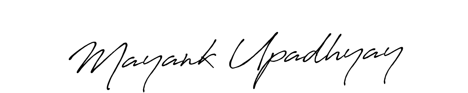 Make a beautiful signature design for name Mayank Upadhyay. Use this online signature maker to create a handwritten signature for free. Mayank Upadhyay signature style 7 images and pictures png