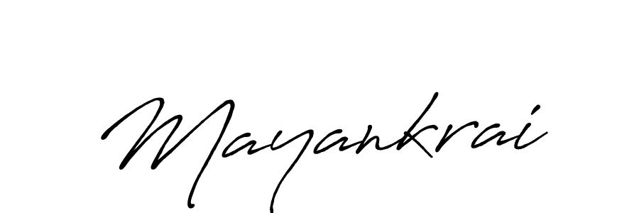 Antro_Vectra_Bolder is a professional signature style that is perfect for those who want to add a touch of class to their signature. It is also a great choice for those who want to make their signature more unique. Get Mayankrai name to fancy signature for free. Mayankrai signature style 7 images and pictures png