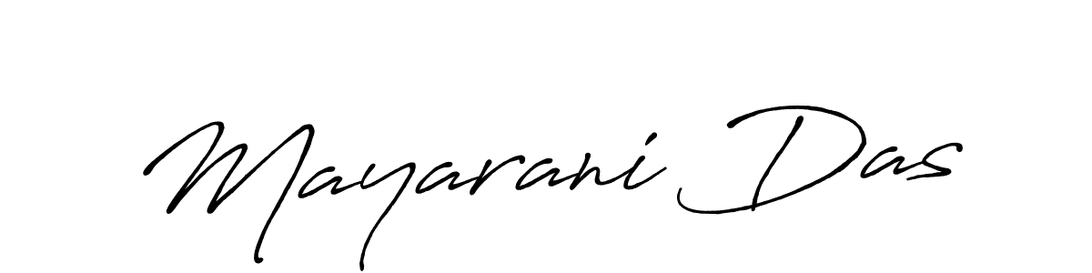 You should practise on your own different ways (Antro_Vectra_Bolder) to write your name (Mayarani Das) in signature. don't let someone else do it for you. Mayarani Das signature style 7 images and pictures png