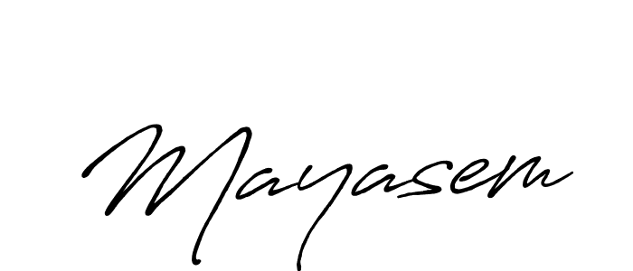 Make a beautiful signature design for name Mayasem. Use this online signature maker to create a handwritten signature for free. Mayasem signature style 7 images and pictures png