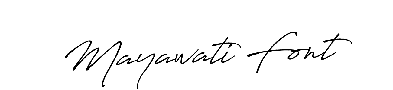 How to make Mayawati Font signature? Antro_Vectra_Bolder is a professional autograph style. Create handwritten signature for Mayawati Font name. Mayawati Font signature style 7 images and pictures png