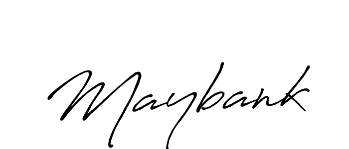 How to make Maybank name signature. Use Antro_Vectra_Bolder style for creating short signs online. This is the latest handwritten sign. Maybank signature style 7 images and pictures png