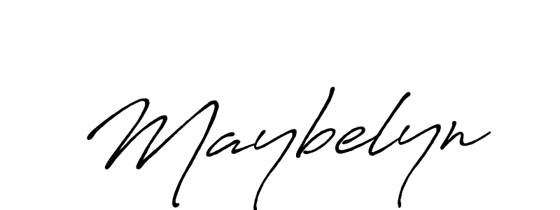 Also You can easily find your signature by using the search form. We will create Maybelyn name handwritten signature images for you free of cost using Antro_Vectra_Bolder sign style. Maybelyn signature style 7 images and pictures png