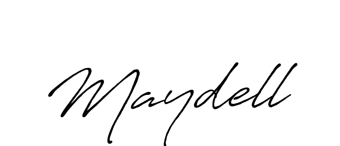 Also we have Maydell name is the best signature style. Create professional handwritten signature collection using Antro_Vectra_Bolder autograph style. Maydell signature style 7 images and pictures png