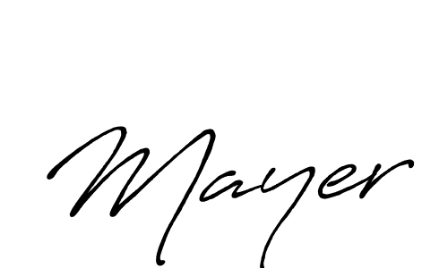 Make a beautiful signature design for name Mayer. Use this online signature maker to create a handwritten signature for free. Mayer signature style 7 images and pictures png