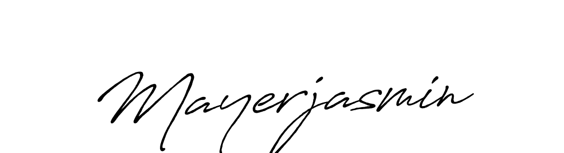 Also You can easily find your signature by using the search form. We will create Mayerjasmin name handwritten signature images for you free of cost using Antro_Vectra_Bolder sign style. Mayerjasmin signature style 7 images and pictures png