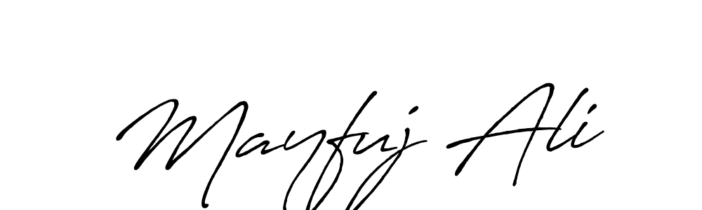 Once you've used our free online signature maker to create your best signature Antro_Vectra_Bolder style, it's time to enjoy all of the benefits that Mayfuj Ali name signing documents. Mayfuj Ali signature style 7 images and pictures png