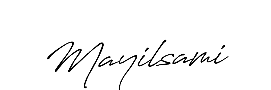 if you are searching for the best signature style for your name Mayilsami. so please give up your signature search. here we have designed multiple signature styles  using Antro_Vectra_Bolder. Mayilsami signature style 7 images and pictures png